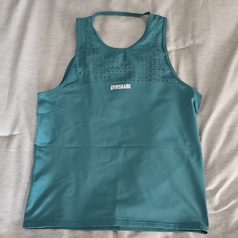 Gymshark Teal Tank Top